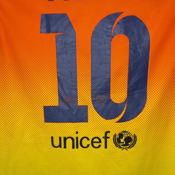 Nike FC Barcelona Jersey Messi 2012/2013 Futbol Soccer Men's Medium #10 Dri Fit - Picture 8 of 11